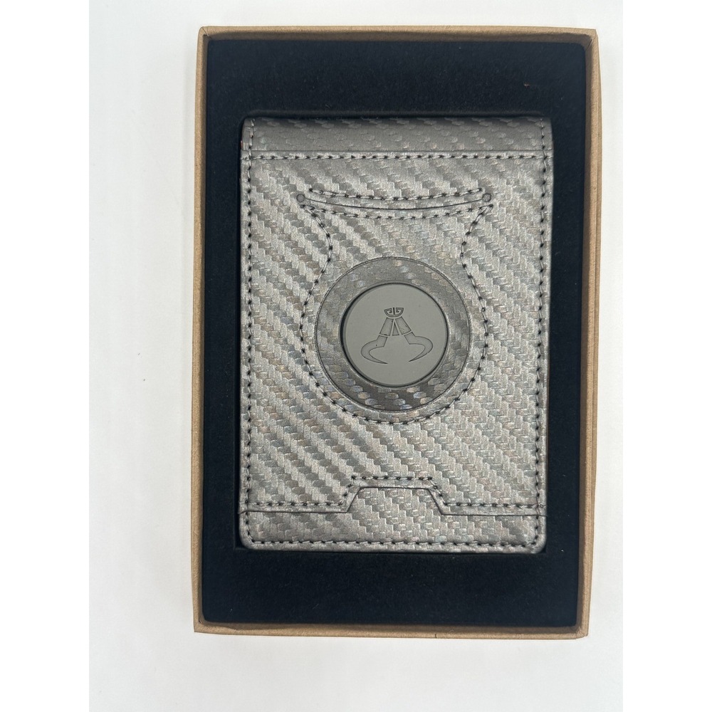 BULLIANT Mens AirTag Wallet Slim Money Clip Card Holder Gray New in Box